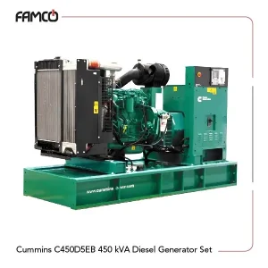 Cummins C450D5EB 450 kVA Diesel Generator Set