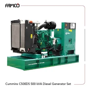 Cummins C500D5 500 kVA Diesel Generator Set