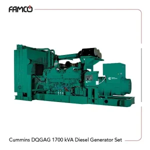 Cummins DQGAG 1700 kVA Diesel Generator Set