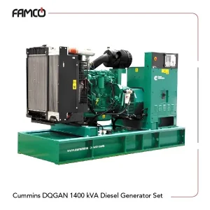 Cummins DQGAN 1400 kVA Diesel Generator Set