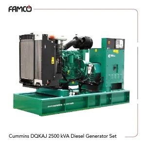 Cummins DQKAJ 2500 kVA Diesel Generator Set