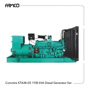 Cummins KTA38-G5 1100 kVA Diesel Generator Set