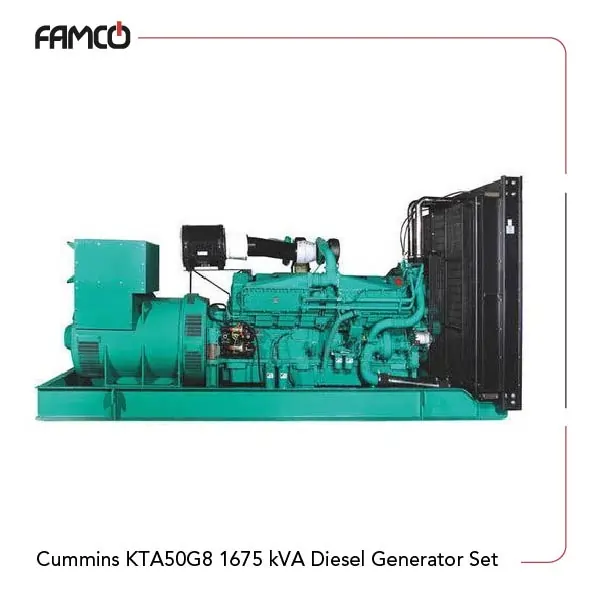 Cummins KTA50G8 1675 kVA Diesel Generator Set