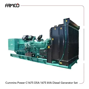 Cummins Power C1675 D5A 1675 kVA Diesel Generator Set