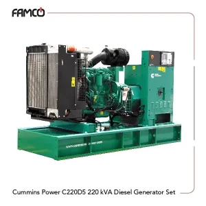 Cummins Power C220D5 220 kVA Diesel Generator Set