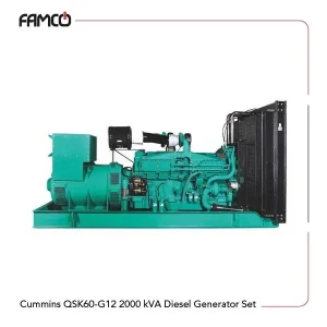 Cummins QSK60-G12 2000 kVA Diesel Generator Set