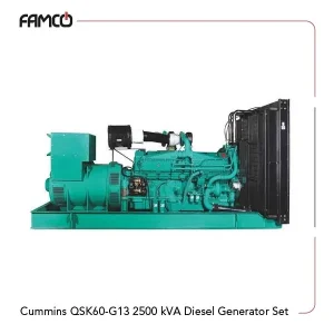 Cummins QSK60-G13 2500 kVA Diesel Generator Set