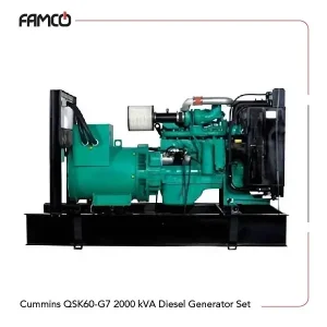 Cummins QSK60-G7 2000 kVA Diesel Generator Set