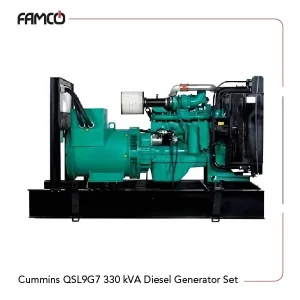 Cummins QSL9G7 330 kVA Diesel Generator Set