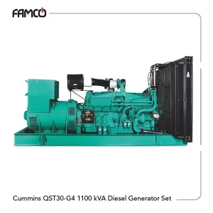 Cummins QST30-G4 1100 kVA Diesel Generator Set