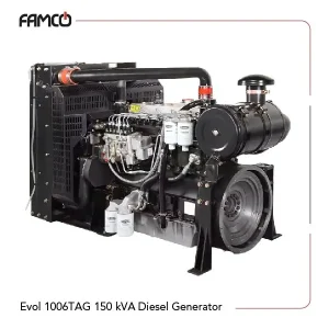 Evol 1006TAG 150 kVA Diesel Generator