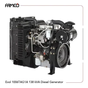 Evol 1006TAG1A 138 kVA Diesel Generator