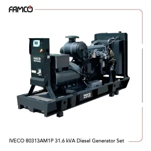 IVECO 80313AM1P 31.6 kVA Diesel Generator Set