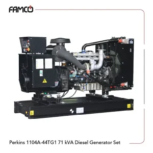 Perkins 1104A-44TG1 71 kVA Diesel Generator Set