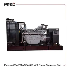 Perkins 4006-23TAG3A 860 kVA Diesel Generator Set