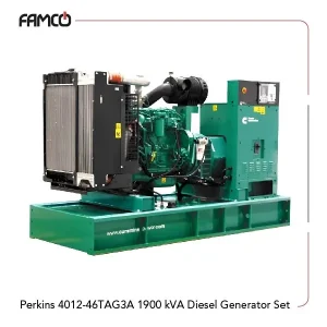 Perkins 4012-­46TAG3A 1900 kVA Diesel Generator Set