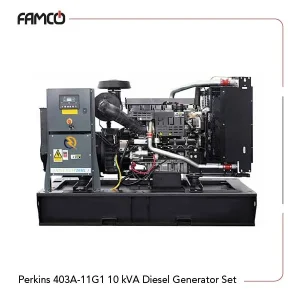 Perkins 403A-11G1 10 kVA Diesel Generator Set