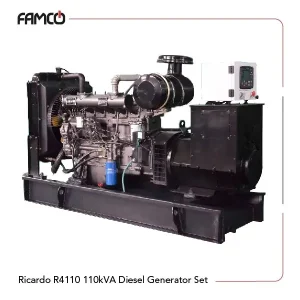 Ricardo R4110 110 kVA Diesel Generator Set