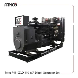 Telec R4110ZLD 110 kVA Diesel Generator Set