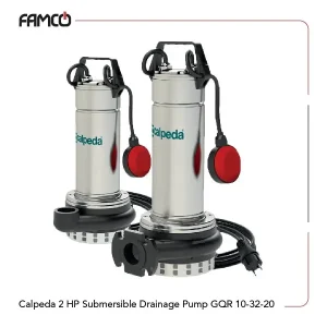 Calpeda 2HP Submersible Drainage Pump GQR 10-32-20