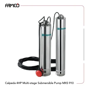 Calpeda 4HP Multi-stage Submersible Pump MXS 910