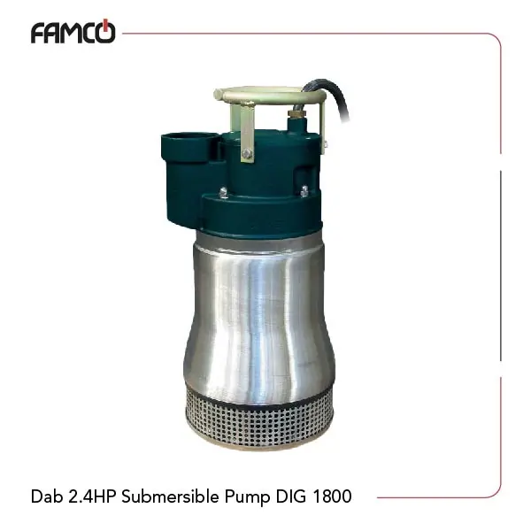 Dab 2.4HP Submersible Pump DIG 1800