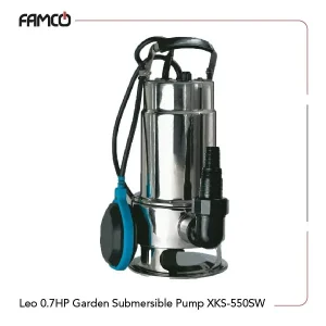 Leo 0.7HP Garden Submersible Pump XKS-550SW