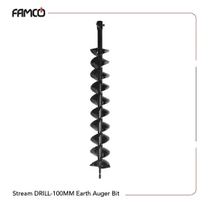 Stream DRILL-100MM Earth Auger Bit