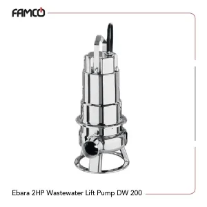 Ebara 2HP Wastewater Lift Pump DW 200