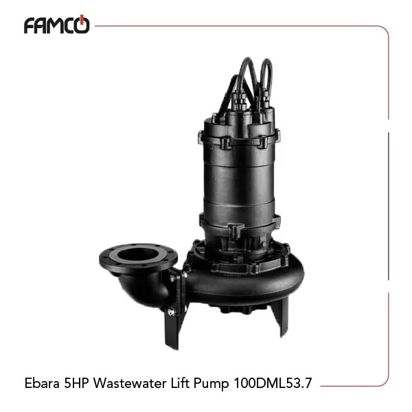 Ebara 5HP Wastewater Lift Pump 100DML53.7