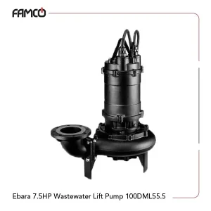 Ebara 7.5HP Wastewater Lift Pump 100DML55.5