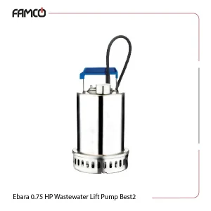 Ebara 0.75 HP Wastewater Lift Pump Best2