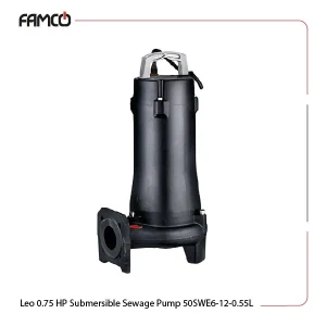 Leo 0.75 HP Submersible Sewage Pump 50SWE6-12-0.55L