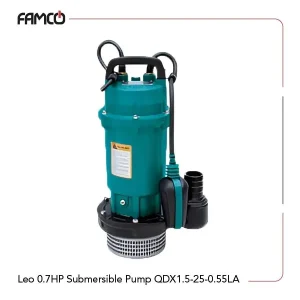 Leo 0.7HP Submersible Pump QDX1.5-25-0.55LA