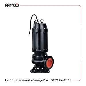 Leo 10 HP Submersible Sewage Pump 100WQ56-22-7.5