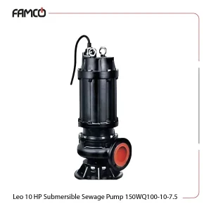 Leo 10 HP Submersible Sewage Pump 150WQ100-10-7.5
