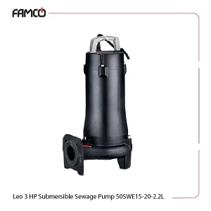 Leo 3 HP Submersible Sewage Pump 50SWE15-20-2.2L