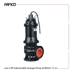 Leo 3 HP Submersible Sewage Pump 65WQ25-17-2.2