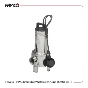 Lowara 1 HP Submersible Wastewater Pump DOMO10(T)