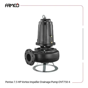Pentax 7.5 HP Vortex Impeller Drainage Pump DVT750-4