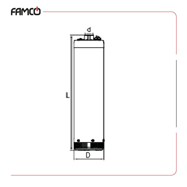 Saer 1.5 HP Monobloc Pump MBS-Y/6 Dimensions