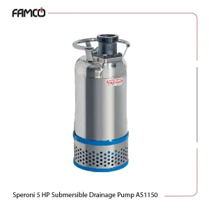 Speroni 5 HP Submersible Drainage Pump AS1150