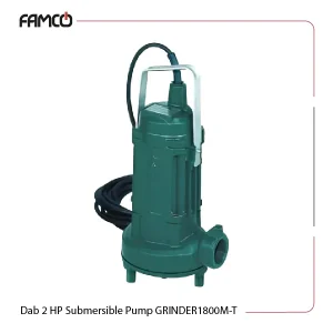 Dab 2 HP Submersible Pump GRINDER1800M-T