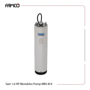 Saer 1.6 HP Monobloc Pump MBS-B/4