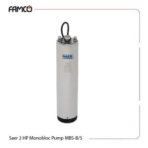 Saer 2 HP Monobloc Pump MBS-B/5