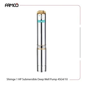 Shimge 1 HP Submersible Deep Well Pump 4SG4/10