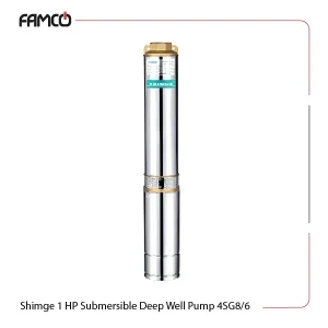 Shimge 1 HP Submersible Deep Well Pump 4SG8/6