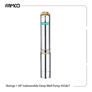 Shimge 1 HP Submersible Deep Well Pump 4SG8/7
