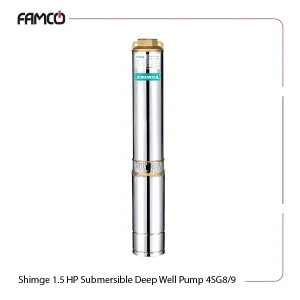 Shimge 1.5 HP Submersible Deep Well Pump 4SG8/9