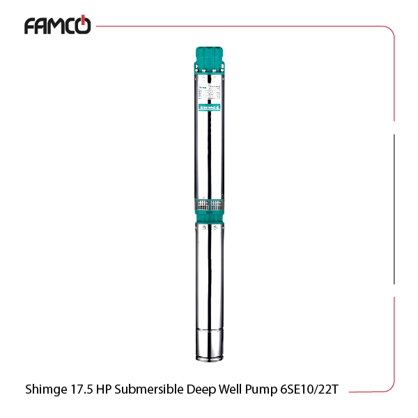Shimge 17.5 HP Submersible Deep Well Pump 6SE10/22T